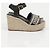 Décolleté con zeppa Dior DWEY marrone jacquard - vista 3
