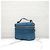 Dior Piccolo Beauty Case da Viaggio in Pelle di Agnello Cannage Blu - vista 2