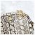 Gucci Borsa a tracolla Ophidia in Python - vista 4