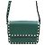 Valentino Borsa crossbody Rockstud verde