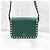 Valentino Borsa crossbody Rockstud verde - vista 11