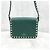 Valentino Borsa crossbody Rockstud verde - vista 3