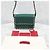 Valentino Borsa crossbody Rockstud verde - vista 8