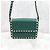 Valentino Borsa crossbody Rockstud verde - vista 9