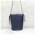 Borsa a secchiello con catena Gucci verde in pelle - vista 3