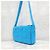 Bottega Veneta Borsa a tracolla Cassette Intrecciato Blu - vista 9