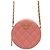 Chanel Mini borsa Tambourine con catena rosa