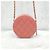 Chanel Mini borsa Tambourine con catena rosa - vista 3