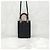 Fendi Borsa Shopper Mini Sunshine FF Nera - vista 10