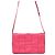 Bottega Veneta Borsa a tracolla Cassette Intrecciato Rosa