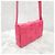 Bottega Veneta Borsa a tracolla Cassette Intrecciato Rosa - vista 4