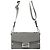 Fendi Borsa Baguette Soft Trunk in Jacquard Grigio