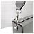 Fendi Borsa Baguette Soft Trunk in Jacquard Grigio - vista 14