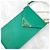 Prada Mini borsa a catena in pelle verde per telefono con logo Triangle - vista 5