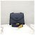 Prada Borsa a tracolla con patta in pelle Saffiano monocromatica - vista 10