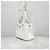 Prada Borsa a Spalla Multi-Tasca White Saffiano Lux - vista 12