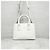 Prada Borsa a Spalla Multi-Tasca White Saffiano Lux - vista 13