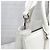 Prada Borsa a Spalla Multi-Tasca White Saffiano Lux - vista 14