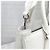 Prada Borsa a Spalla Multi-Tasca White Saffiano Lux - vista 4