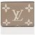 Louis Vuitton Portafoglio Compatto Cléa Beige - vista 3