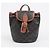 Céline Mini Triomphe Polka Canvas Backpack Tan - view 2