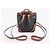 Céline Mini Triomphe Polka Canvas Backpack Tan - view 4