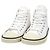 Céline Canvas Blank Lace-Up Sneakers