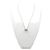 Collana Hermès Cube Argento