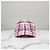 Chanel Karo-Tweed-Kappe Pink Multicolor - Ansicht 11