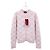 Gucci Woll-Bouclé-Jacquard-Cardigan Hellrosa
