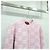 Gucci Woll-Bouclé-Jacquard-Cardigan Hellrosa - Ansicht 3