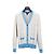 Louis Vuitton Monogramm-Cardigan mit Kontrastpassepasse