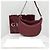 Gucci Borsa a tracolla grande in pelle Roso Ancora Red - vista 8
