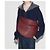 Gucci Borsa a tracolla grande in pelle Roso Ancora Red - vista 9