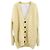 Bottega Veneta Heavy Wool Sherbet Cardigan XS