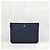 Chanel Classic New Medium Clutch Navy Gold-Plated Caviar - vista 9