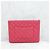 Chanel Pink Classic Caviar Clutch Medium Series - vista 3