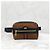 Gucci Borsetta cintura piccola Ophidia WEB in suede marrone - vista 10