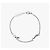 Autre Marque Bracciale con charm Cassandra Monogram Opium - vista 2