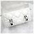 Dior Borsa Camp Bag Macro Cannage in vitello bianco - vista 5