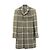 Thom Browne Check Pattern Single Chesterfield Wool Coat