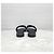 Dior Mules de algodão bordadas azul profundo - vista 4