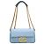 Fendi Borsa a spalla Baguette in pelle con catena