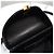 Autre Marque Bolsa Box de Pele de Cordeiro Acolchoada Preta e Dourada Bolsa de Ombro - vista 7