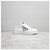 Prada Sneakers in gabardine bianca con logo Triangle - vista 10