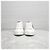 Prada Sneakers in gabardine bianca con logo Triangle - vista 2