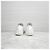 Prada Sneakers in gabardine bianca con logo Triangle - vista 4