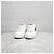 Prada Sneakers in gabardine bianca con logo Triangle - vista 6