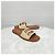 Miu Miu Sandali slide in rafia con logo - vista 12