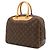 Borsa Louis Vuitton Monogram Bowling Vanity Deauville - vista 3